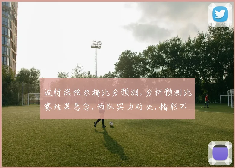 波特诺帕尔梅比分预测,分析预测比赛结果悬念,两队实力对决,精彩不容错过,一触即发